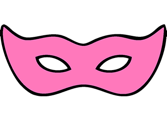 Roze Oogmaskers