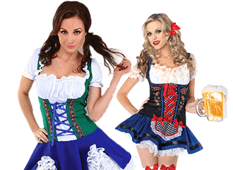 Sexy Dirndl Jurken