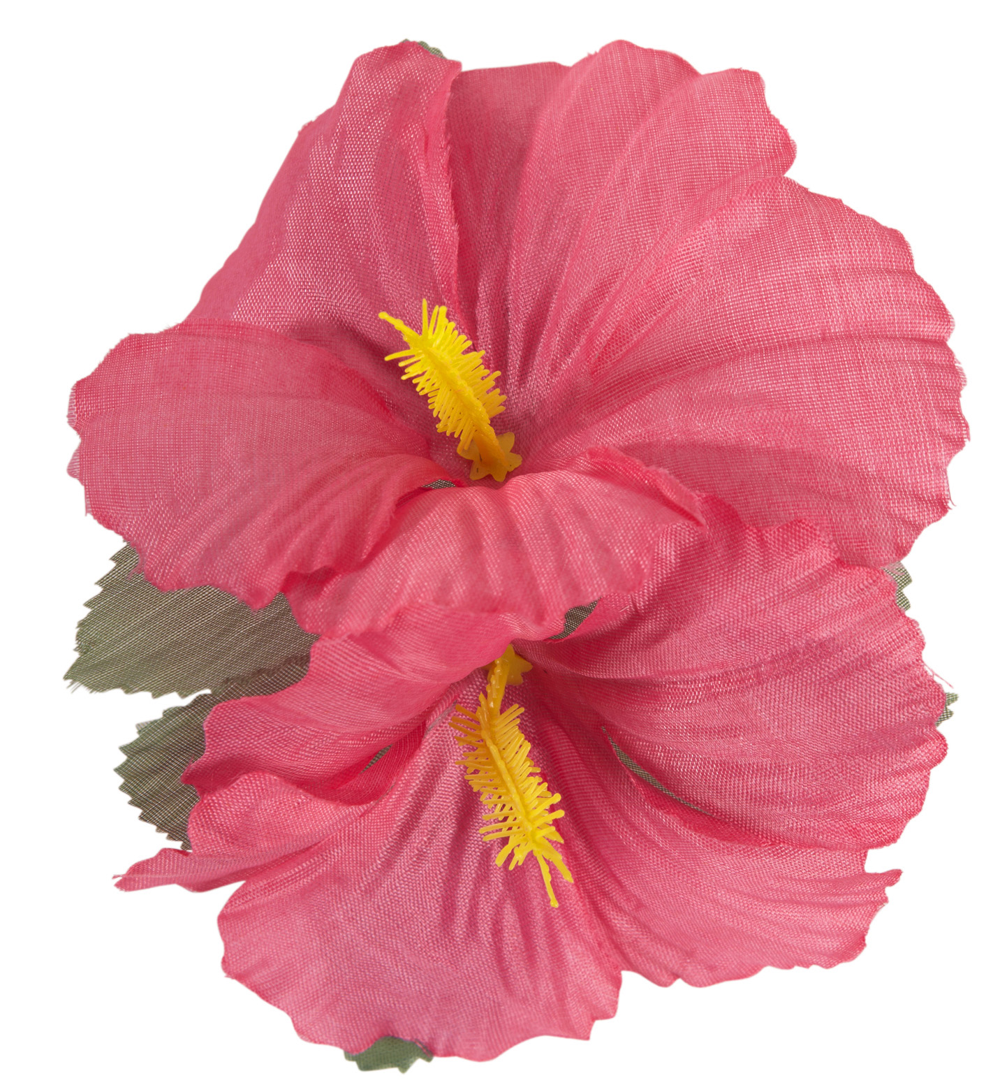 Haarclip Met Hibiscus Bloemen Roze