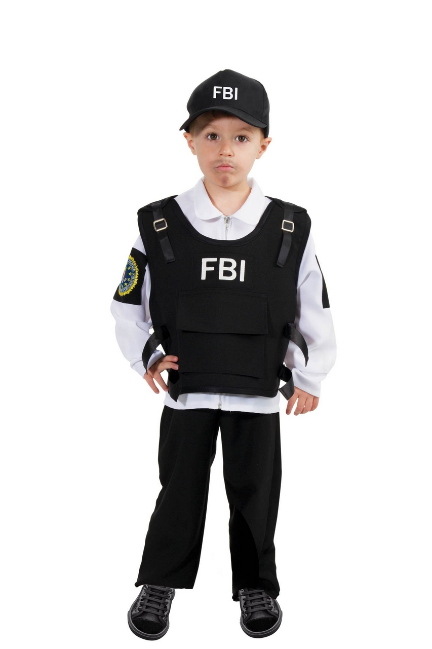 Serieuze Fbi Agent Kind Kostuum