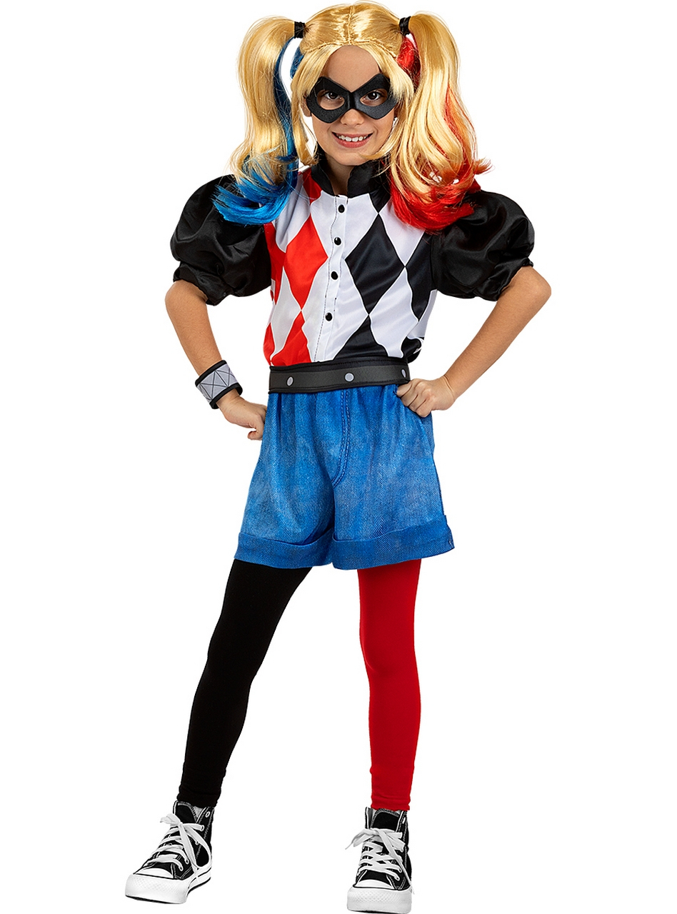 Harley Quinn Bad Girl Meisje Kostuum