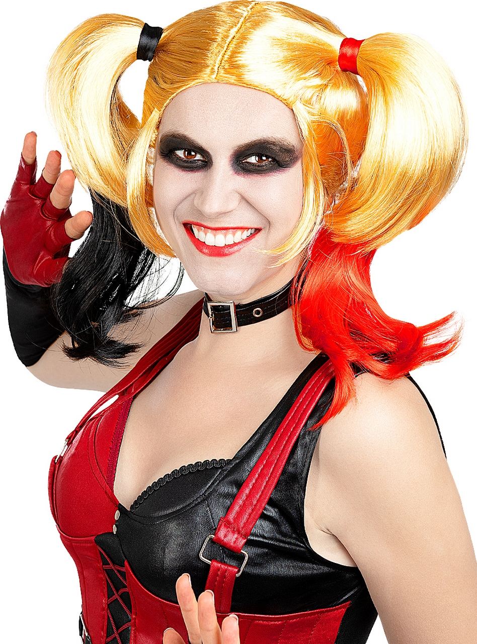 Harley Quinn Arkham City Pruik