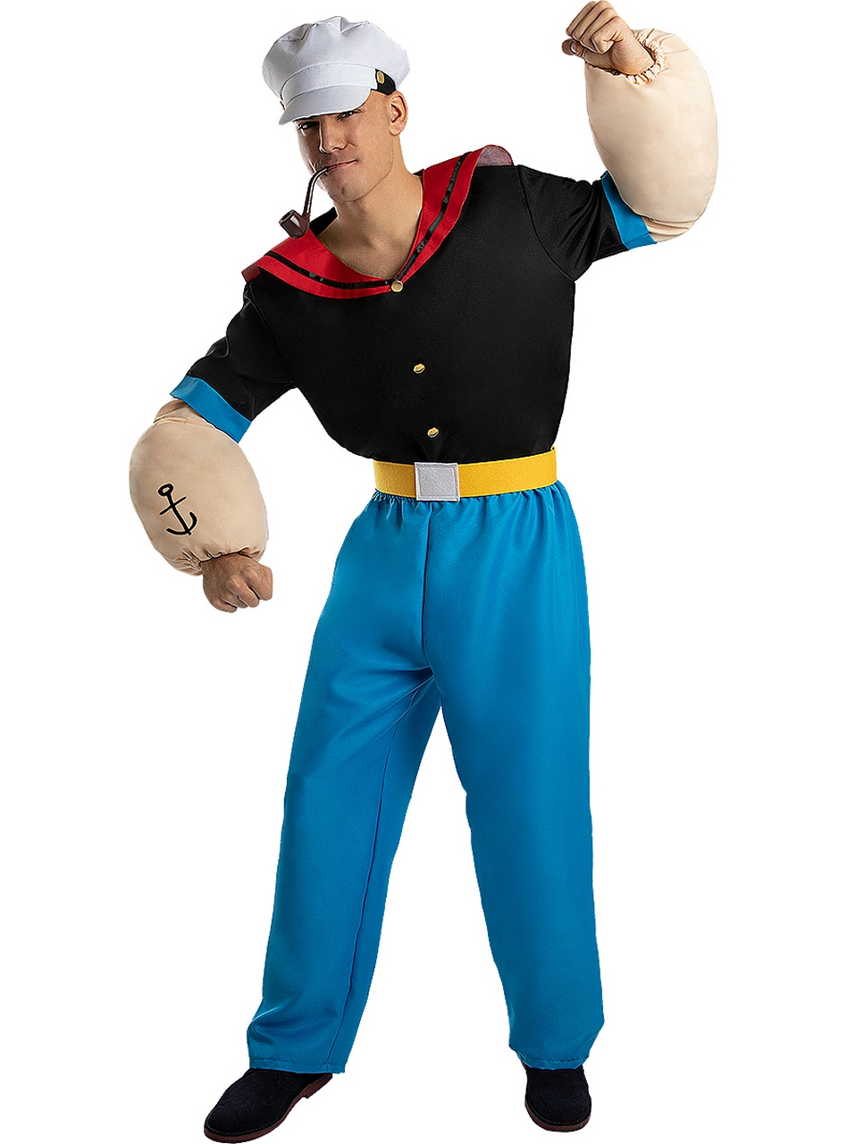 Popeye De Supersterke Zeeheld Man Kostuum