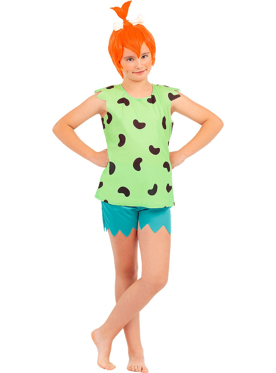 Pebbles Costume For Girls The Flintstones Meisje Kostuum