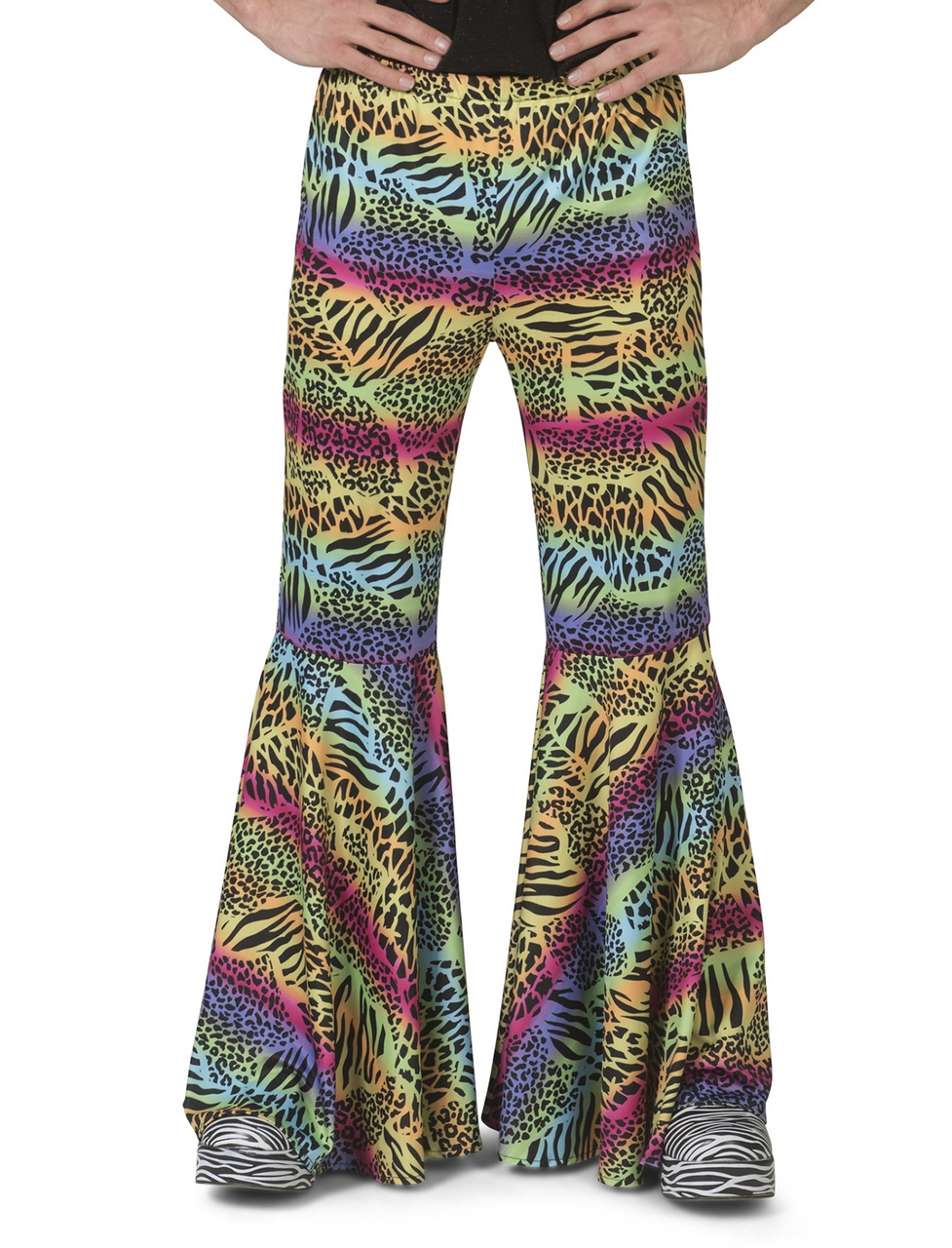 Urban Jungle Broek Kleurrijke Dieren Print Man