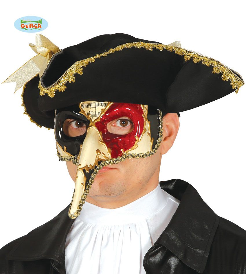 Oogmasker Met Muziek Lange Neus