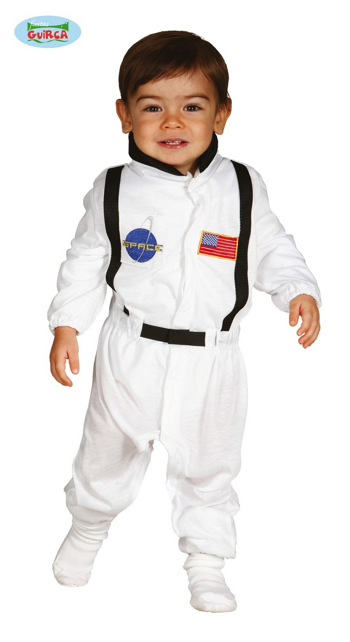 Gewichtloze Astronaut Maanreiziger Nasa Kind Kostuum