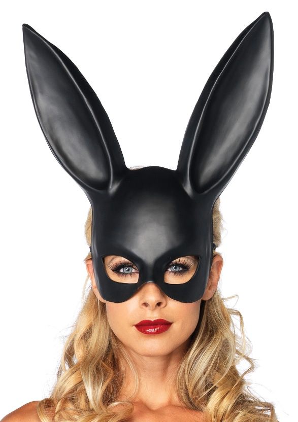 Bondage Bunny Oren Masker Zwart