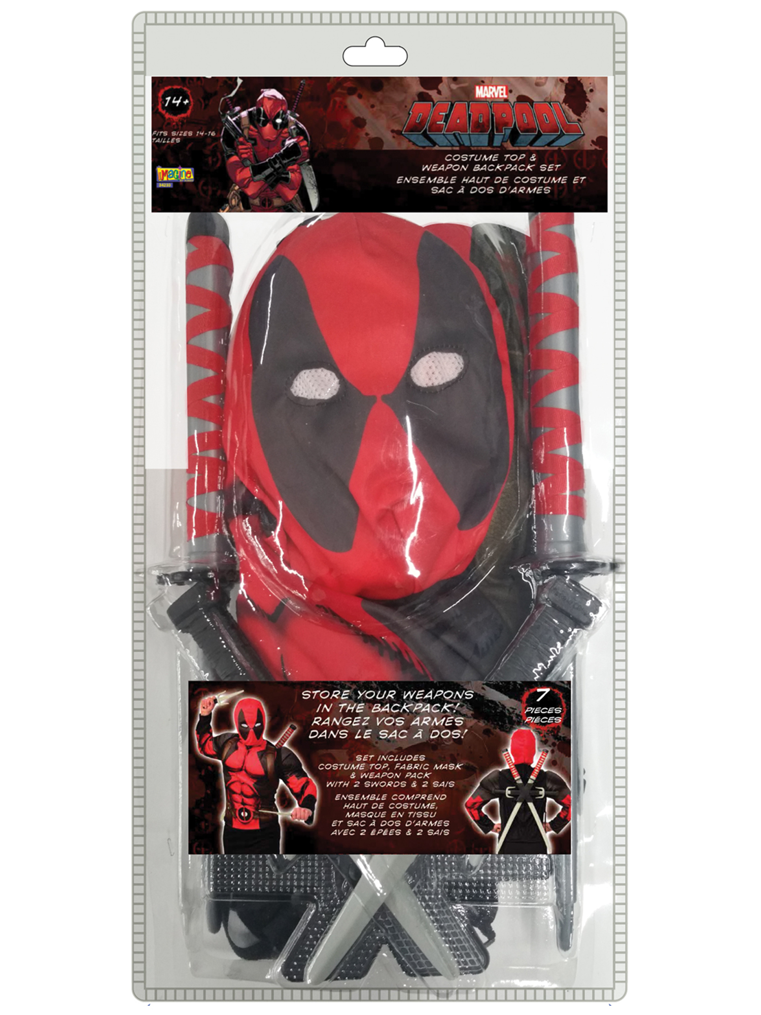 Deadpool Kit Kostuum