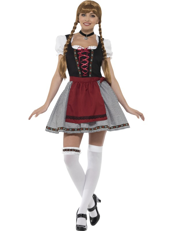 Fraulein Frohlich Dirndl Vrouw Kostuum