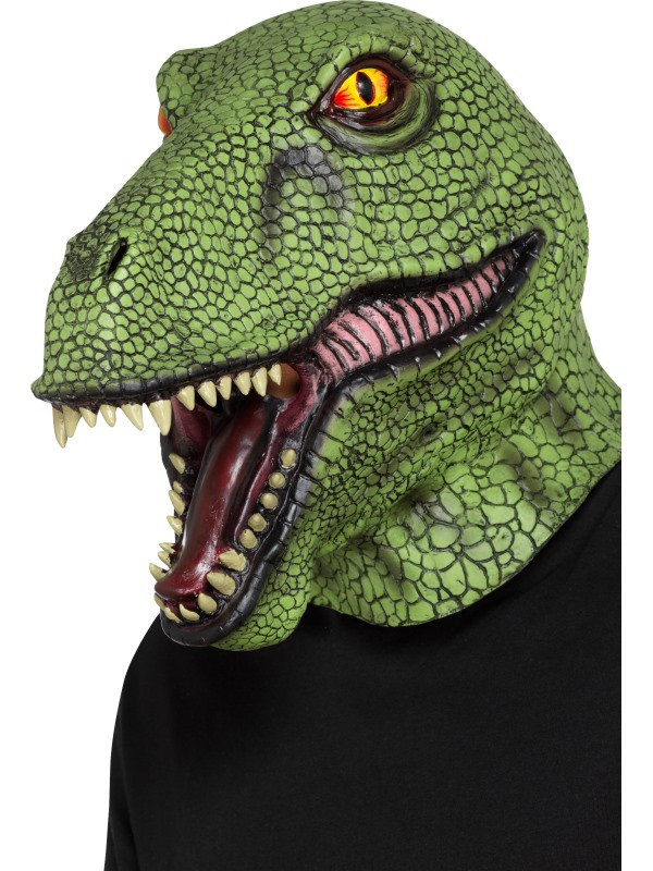 Latex Masker Jurassic Dinosaurus