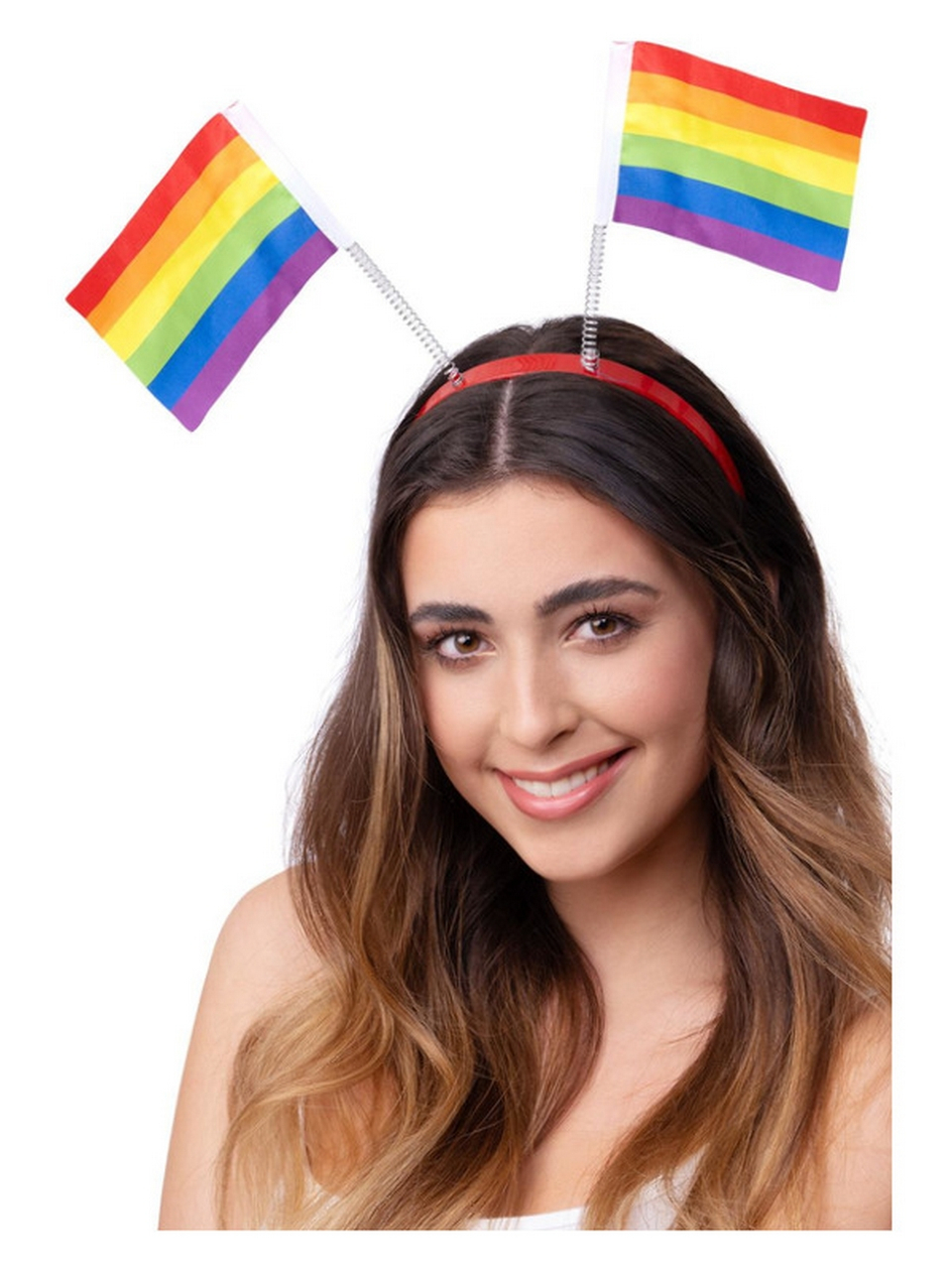 Pride Stripes Regenboog Bopper Haarband