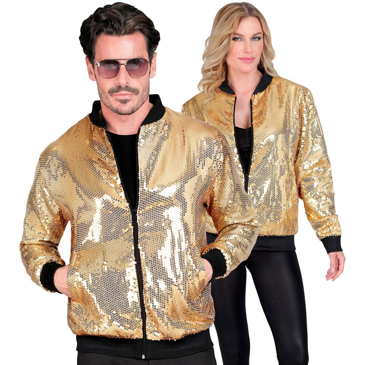 Bomberjack Pailletten Goud Glits And Glam