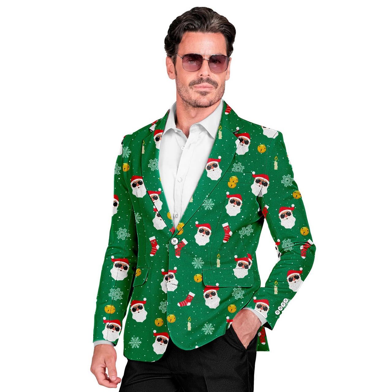 Santa Cool Claus Colbert Man