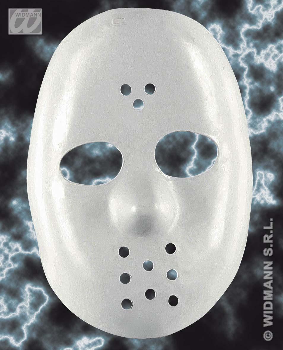 Hockey Masker Wit