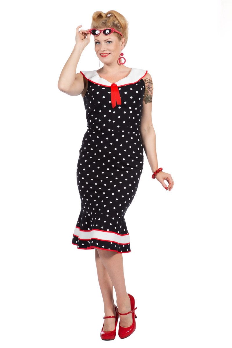 Rockabilly Jurk Bolletjes Betty Vrouw