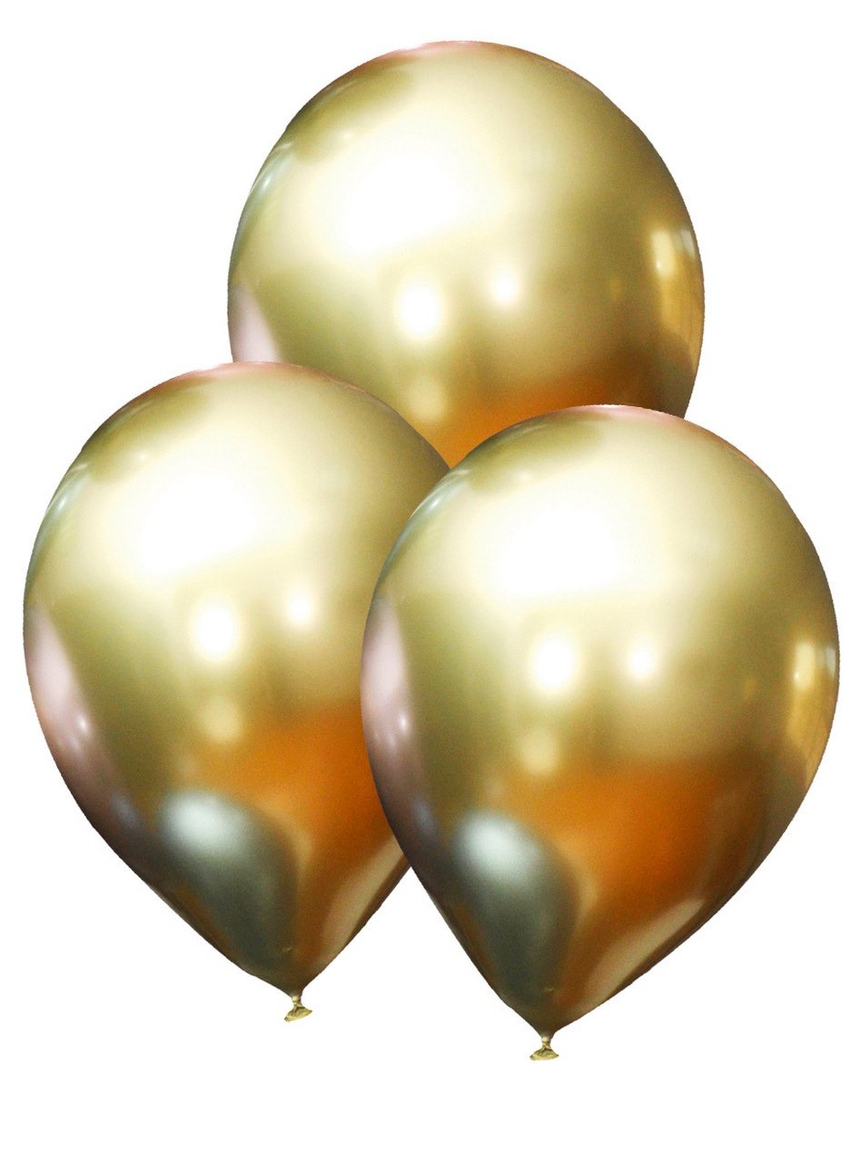 Latex Ballonnen Golden Circle 10 Stuks