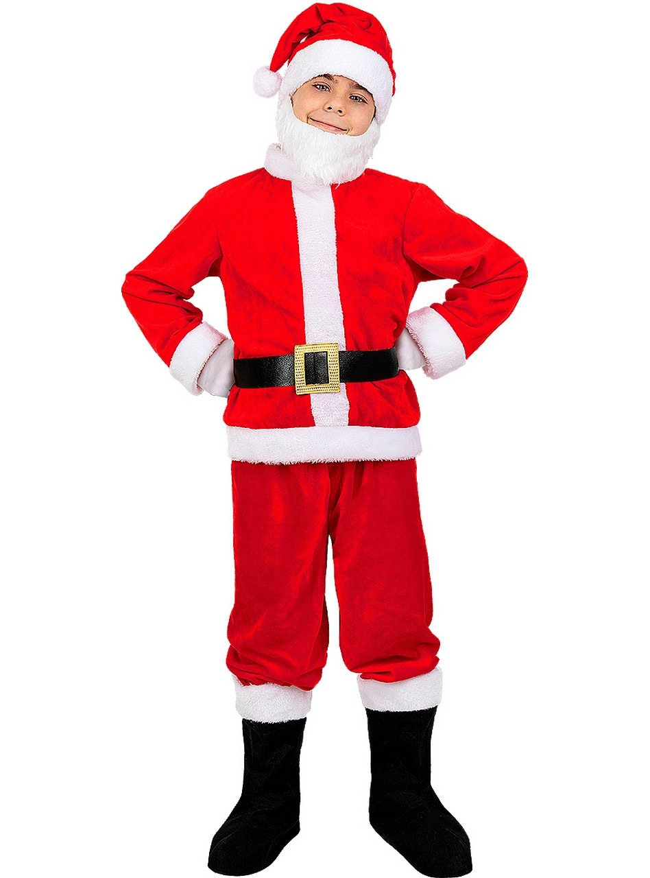 Deluxe Little Mister Santa Jongen Kostuum