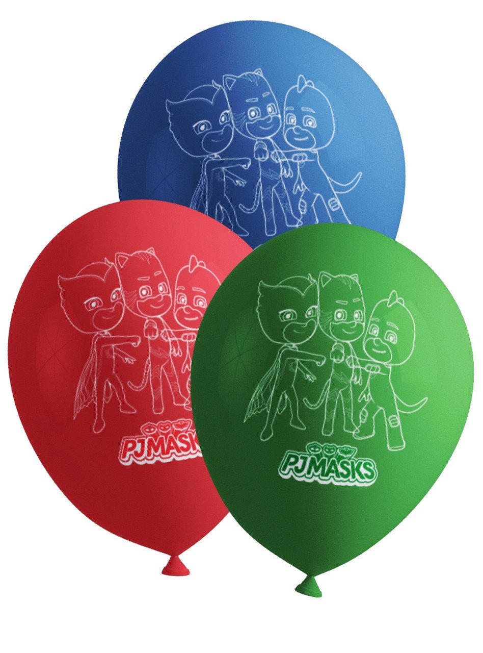 Latex Ballonnen Pj Masks Party 8 Stuks