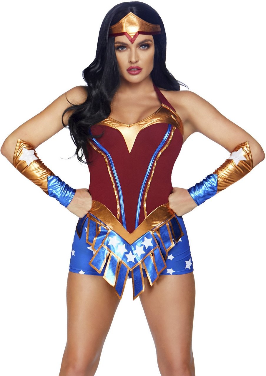 Super Sexy Held Wonder Woman Vrouw Kostuum