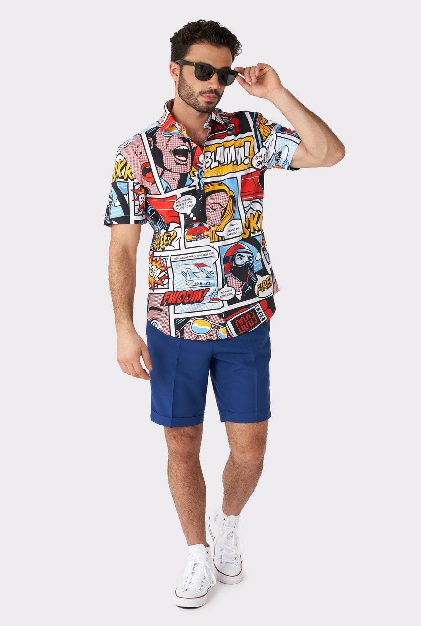 Danger Days Comic Sense Blouse Man