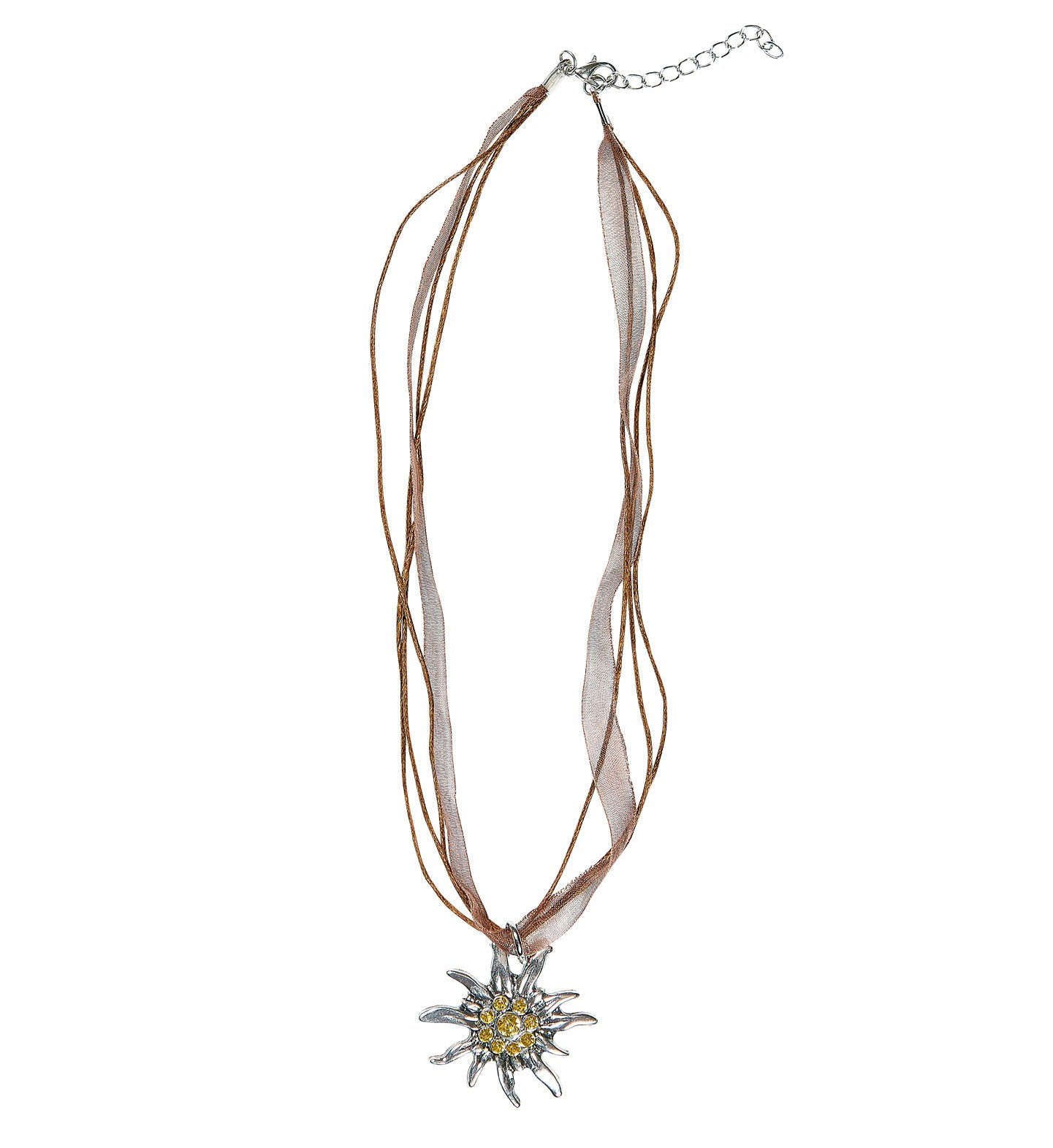 Ketting Strass Edelweiss