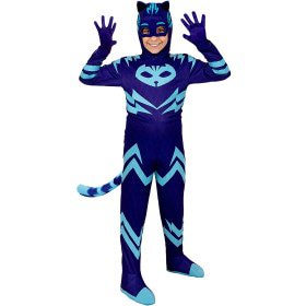 Deluxe Catboy Pj Masks Blauw Kind Kind Kostuum