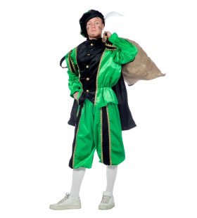 Groene Piet Pietenpak Kostuum