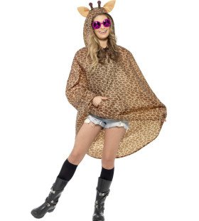 Giraffe Poncho Kostuum