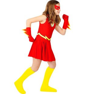 Flash Costume For Girls Meisje Kostuum