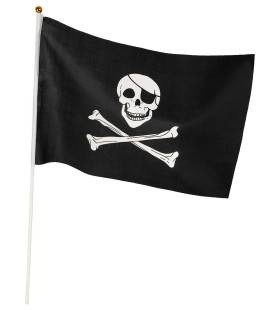 Piraten Vlag Zwart