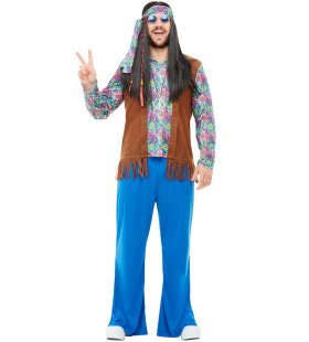 Hippie Harold Man Kostuum