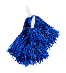 Cheer Pompons Blauw 2 Stuks