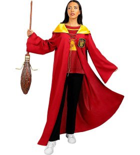 Gryffindor Quidditch Cape Rood Harry Potter Kostuum