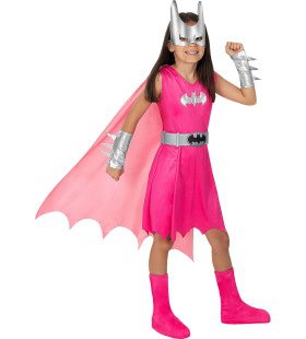 Megastoere Roze Batgirl Superheldin Meisje Kostuum