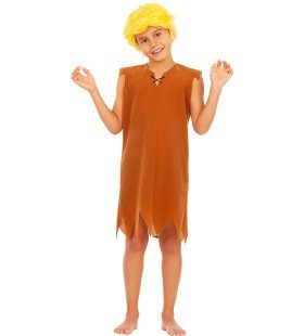 Barney Rubble Flinstone Kind Jongen Kostuum