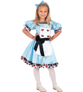 Alice In Wonderschoonland Meisje Kostuum