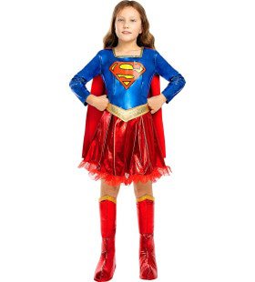 Deluxe Superduper Girl Kind Meisje Kostuum