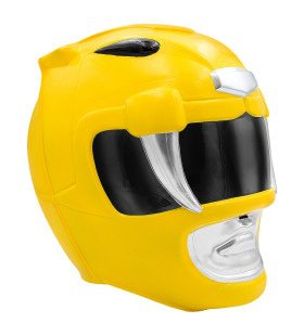 Sabeltand Gele Power Ranger Helm