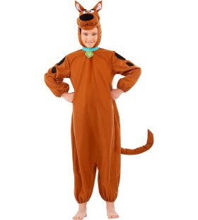 Scooby Doo Onesie Met Staart Kind Kostuum