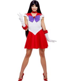 Mars Sailor Moon Vrouw Kostuum