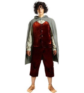 Frodo De Ringdrager Van The Lord Of The Rings Man Kostuum