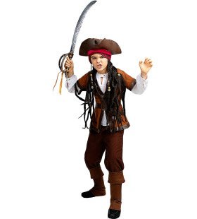 Jonge Piraat Jack Sparrow Jongen Kostuum