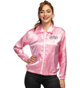 Grease Pink Ladies Jas Roze Vrouw