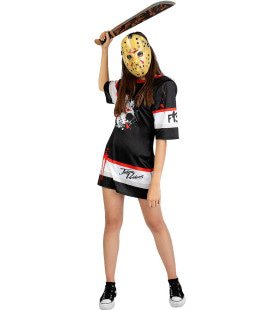 Friday The 13th Jason Hockey Vrouw Kostuum