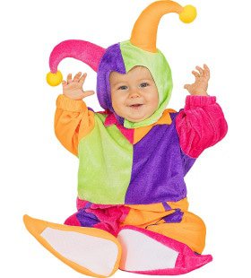 Happy Jester Baby Kind Kostuum