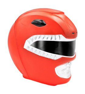 Dino Helm Rode Power Ranger