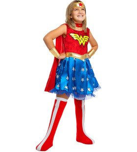 Wonderbaarlijk Dappere Wonderwoman Kind Meisje Kostuum