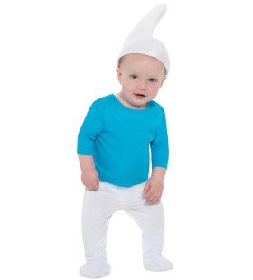 Kleine Baby Smurf Kind Kostuum