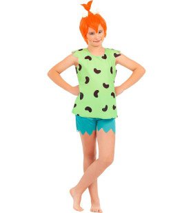 Pebbles Costume For Girls The Flintstones Meisje Kostuum